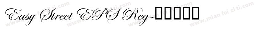 Easy Street EPS Reg字体转换
